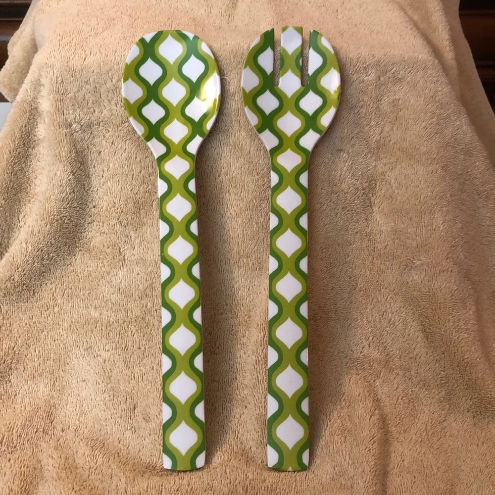 Melamine Large Salad Serving Spoons 13”x3”